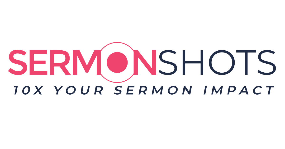 Sermon Shots homepage screenshot